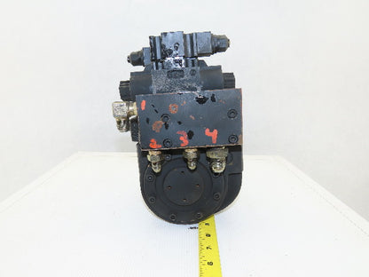 Daikin EDM 174A-1R2-3-10-052 Hydraulic Motor W/ Valves 1" Shaft