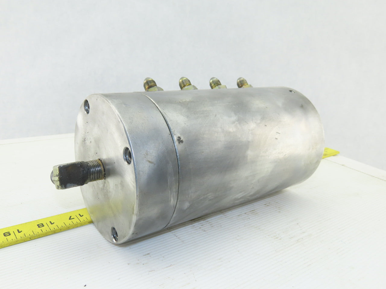 Kitako MT4-170 Hydraulic Spindle Motor 9 Port 60mm Bore From CNC Lathe
