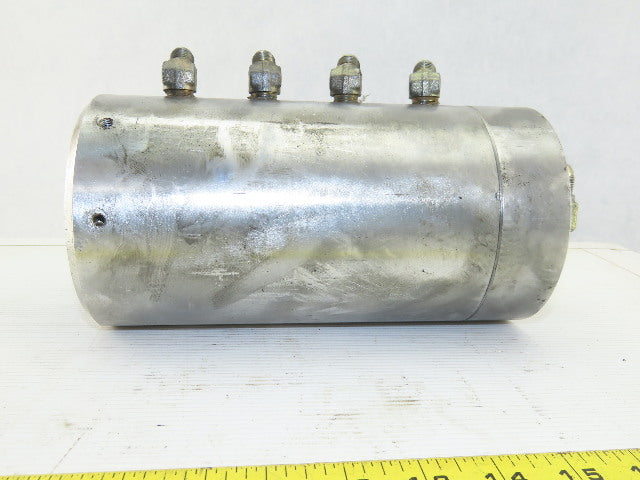 Kitako MT4-170 Hydraulic Spindle Motor 9 Port 60mm Bore From CNC Lathe