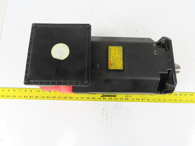 Fanuc A06B-0745-B100 200V 1500/4500RPM 4 Pole AC Spindle Motor Bad Fan/Cover
