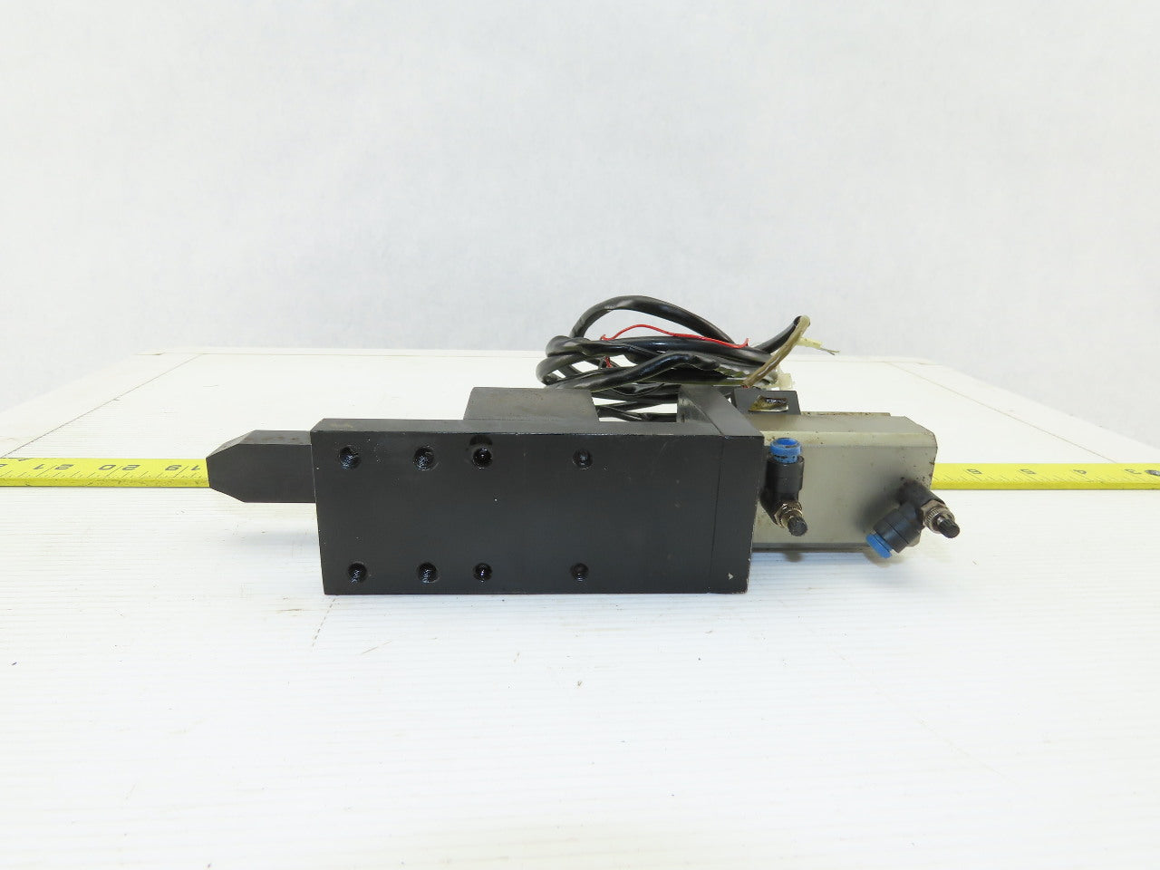 SMC CDQ2D25 Position Lock Pneumatic Cylinder Removed From Kitagawa MT4-170