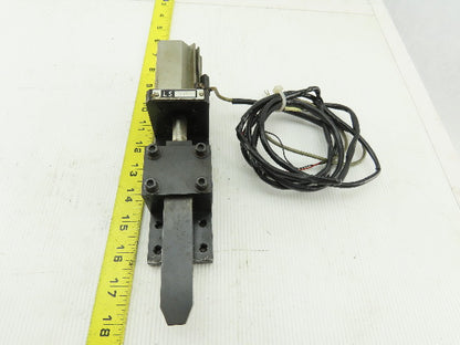 SMC CDQ2D25 Position Lock Pneumatic Cylinder Removed From Kitagawa MT4-170