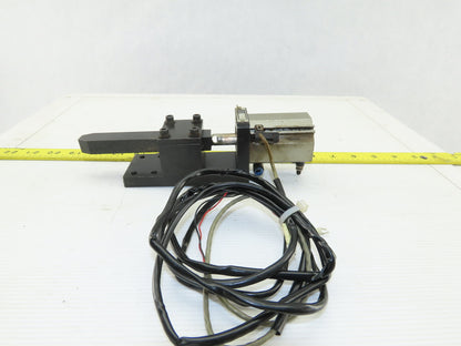 SMC CDQ2D25 Position Lock Pneumatic Cylinder Removed From Kitagawa MT4-170