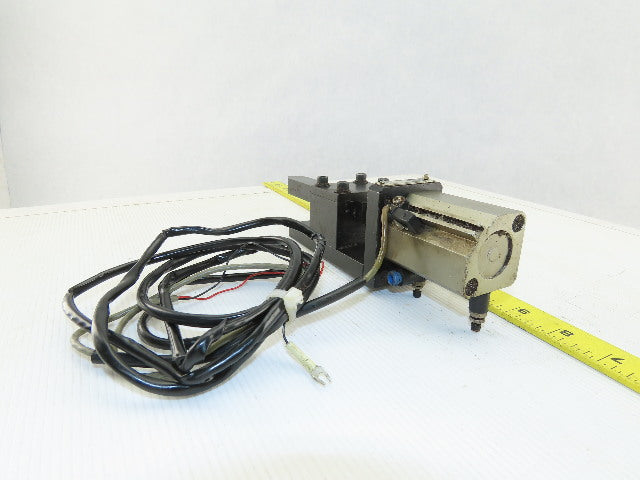 SMC CDQ2D25 Position Lock Pneumatic Cylinder Removed From Kitagawa MT4-170