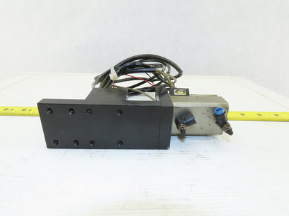SMC Position Lock Pneumatic Cylinder Removed From Kitagawa MT4-170