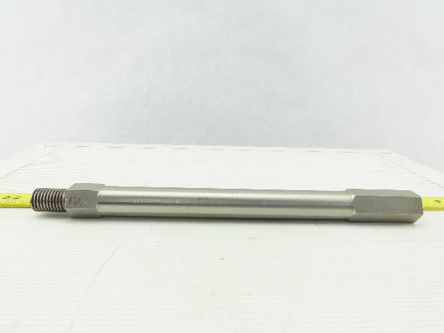 M20-2.5 Stainless Steel Male Female Spindle Extension Rod 12-3/4" OAL