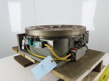 Graham 20-20V 20" Hydraulic Rotary Turntable Positioner 5 Stop 360° 1-1/4" Bore