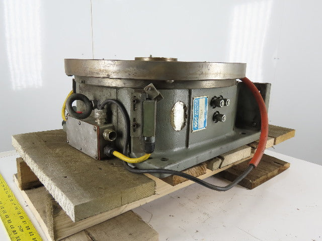Graham 20-20V 20" Hydraulic Rotary Turntable Positioner 5 Stop 360° 1-1/4" Bore