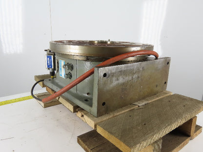 Graham 20-20V 20" Hydraulic Rotary Turntable Positioner 5 Stop 360° 1-1/4" Bore