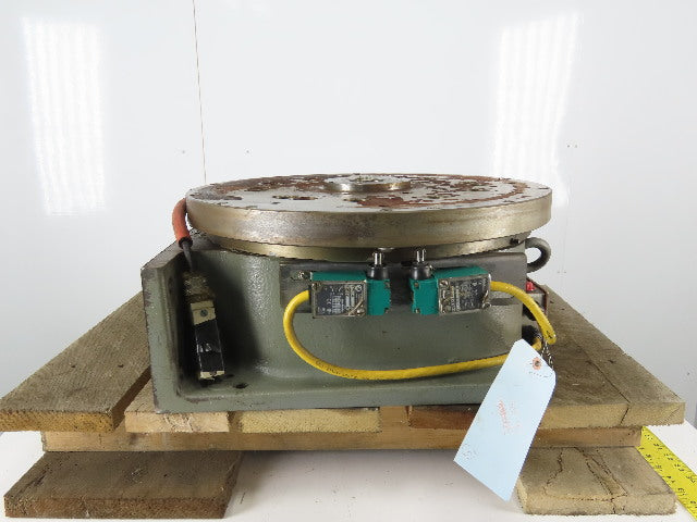 Graham 20-20V 20" Hydraulic Rotary Turntable Positioner 5 Stop 360° 1-1/4" Bore