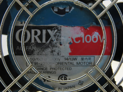 Orix MU1238A-11BN 3 Fan Cabinet Cooling Unit 115V
