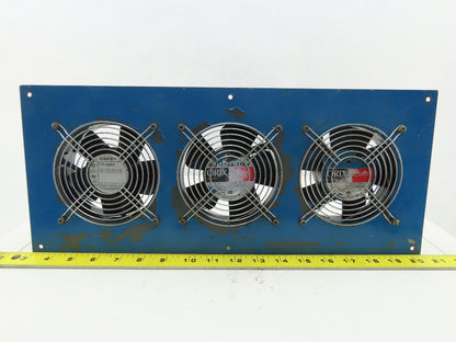 Orix MU1238A-11BN 3 Fan Cabinet Cooling Unit 115V