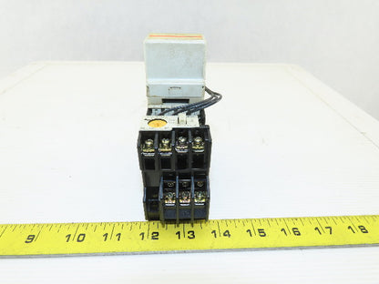 Fuji SC-0 TR-0N/3 600V 5Hp Contactor 4-6 Amp Trip Overload