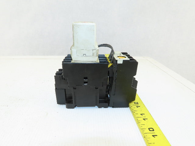 Fuji SC-0 TR-0N/3 600V 5Hp Contactor 4-6 Amp Trip Overload