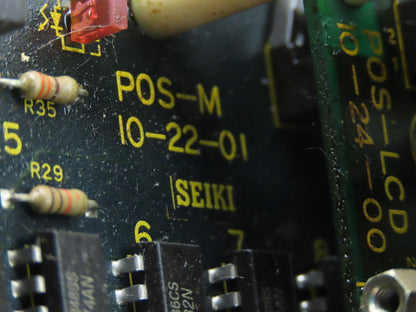 Seiki POS-M 10-22-01 Position Module Keypad HMI