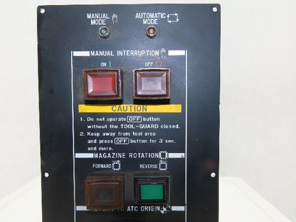 Hitachi Seki 2741-70-921-00 Automatic Tool Changer Control Panel