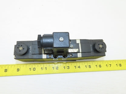 SMC VS7-6-FHG-D-1Z 4/3 Position Closed Center Pneumatic Solenoid Valve 100V Coil