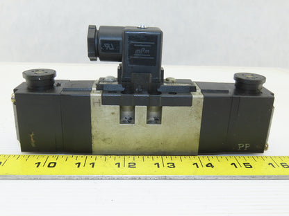 SMC VS7-6-FHG-D-1Z 4/3 Position Closed Center Pneumatic Solenoid Valve 100V Coil