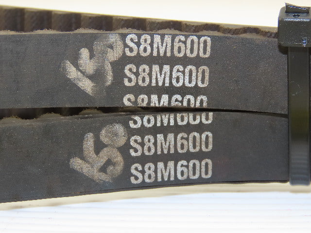 Speed Control S8M600 Timing Belt Lot Of 2