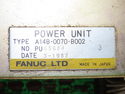 Fanuc A14B-0070-B002 Power Unit