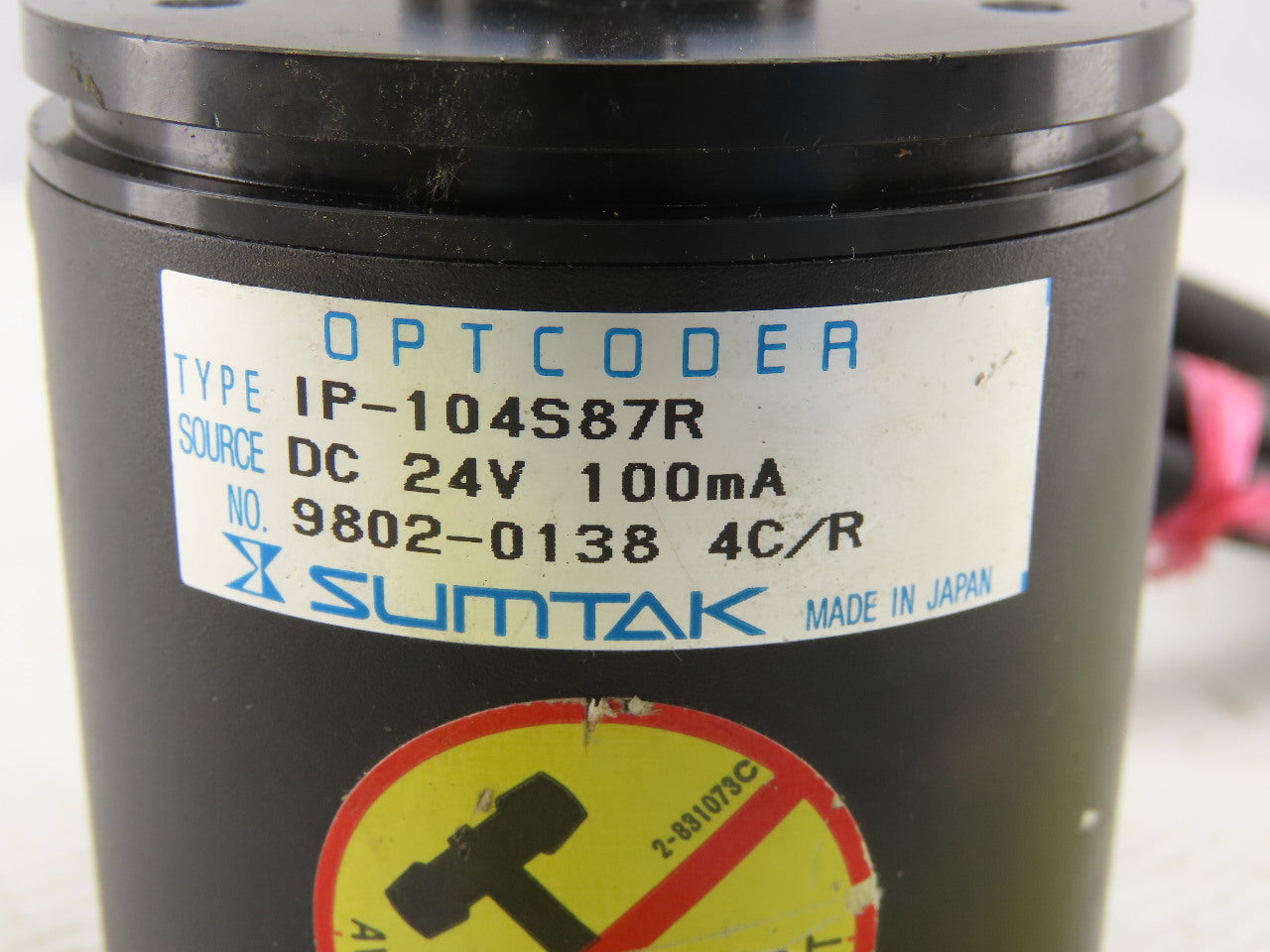 Sumtak IP-104S87R Optcoder Rotary Encoder