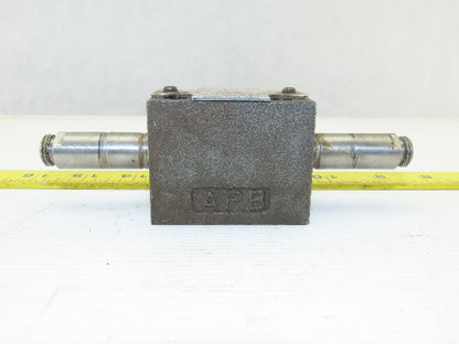 Daikin LS-G02-9CA-10 509 4/3 Position Solenoid Valve Body