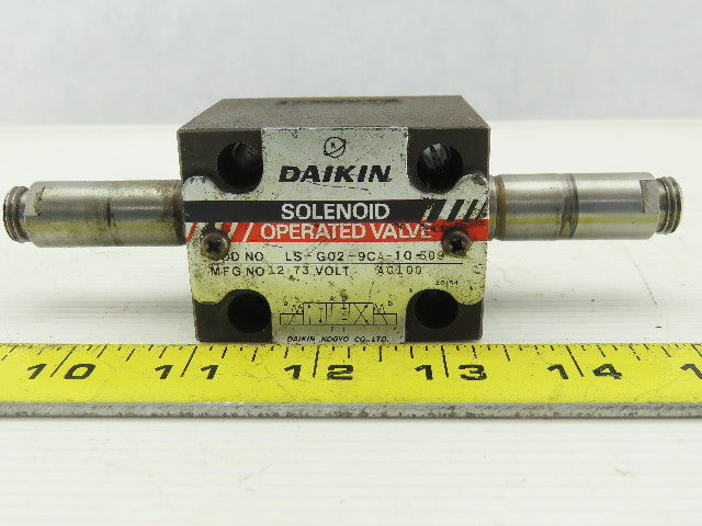 Daikin LS-G02-9CA-10 509 4/3 Position Solenoid Valve Body