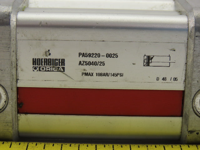 Hoerbiger Origa PA59220-0025 50mm Bore 25mm Stroke Double Acting Air Cylinder