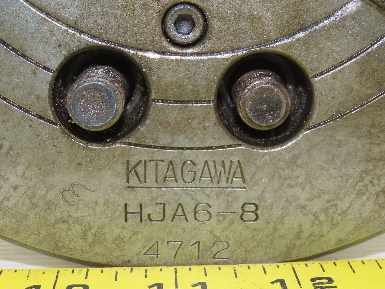 Kitagawa HJA6-8 8" 3 Jaw Power Lathe Chuck