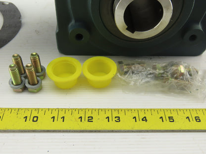 Dodge 26A10H14 10:1 Ratio 175RPM Output Thru Shaft Output Gear Reducer