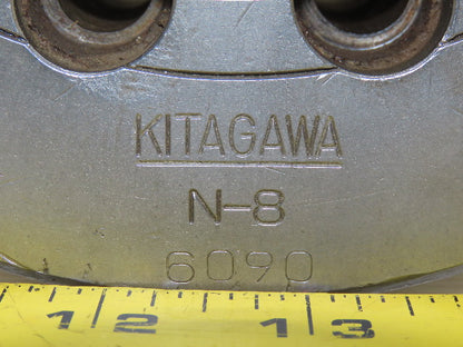 Kitagawa N-8 N-8 8" 3 Jaw Power Lathe Chuck 4760 RPM
