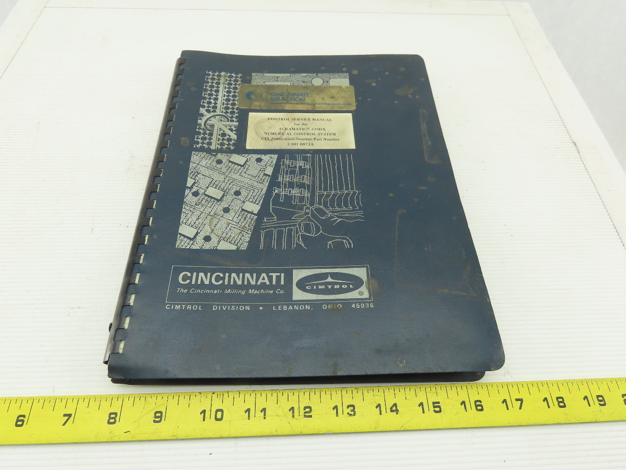 Cincinnati Milling 35010073A Acramatic 335DX Numerical Control Service Manual