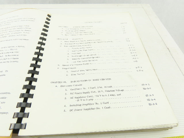 Cincinnati Cimtrol Acramatic 330 Operation Maintenance Manual Pub. No. M-2501-A1