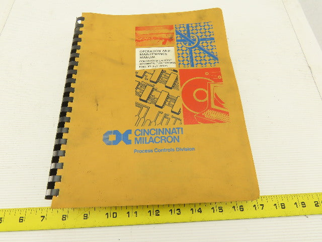 Cincinnati Cimtrol Acramatic 330 Operation Maintenance Manual Pub. No. M-2501-A1