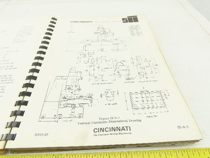Cincinnati Milacron Acramatic 225-W Cintimatic Part Programming Guide CTL-234-MB