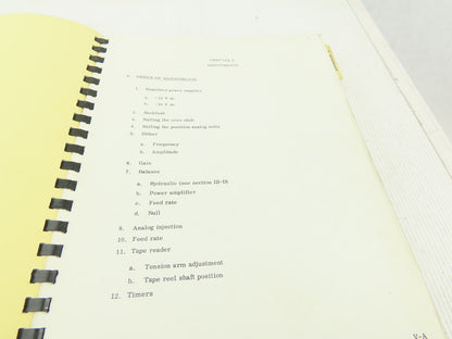 Cincinnati Cimtrol Acramatic 330 Control Operation Maintenance Manual M-2501-A