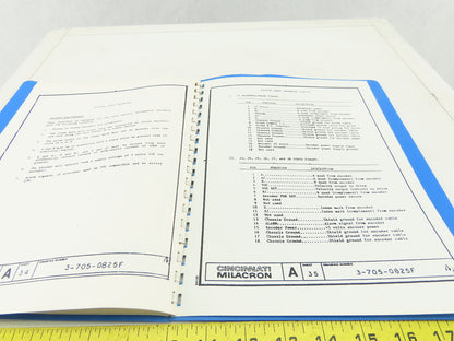 Cincinnati Cinturn 2216C Hardware Application Service Manual Pub No. 3-TC-89022