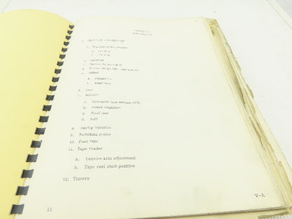 Cincinnati Acramatic Model 220 Operation Maintenance Manual Pub. No. M-2738-A1