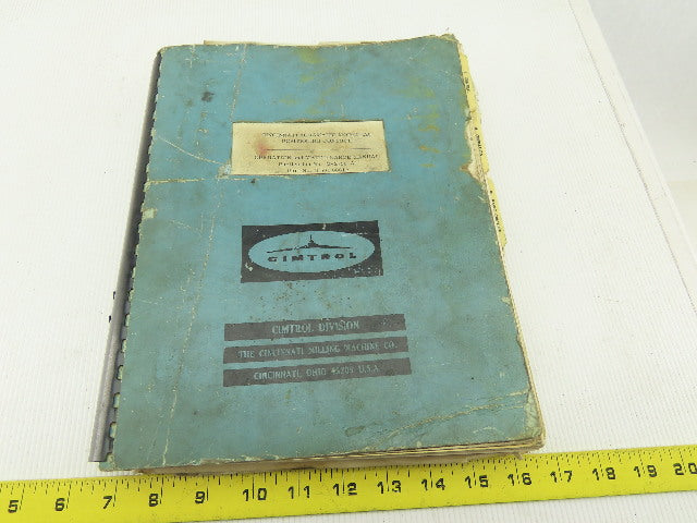 Cincinnati Acramatic Model 220 Operation Maintenance Manual Pub. No. M-2738-A1
