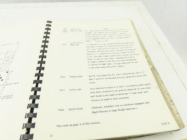 Cincinnati Acramatic Model 220 Operation Maintenance Manual Pub. No. M-2738-A