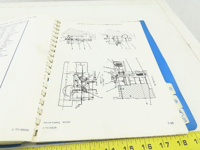 Cincinnati Cinturn Series 2216 & 2220 Parts Manual Pub. No. 2-TC-89020