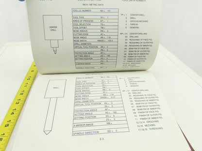 Giddings & Lewis Masterline GE Fanuc 10TF CNC Programming Manual 108-24018-02