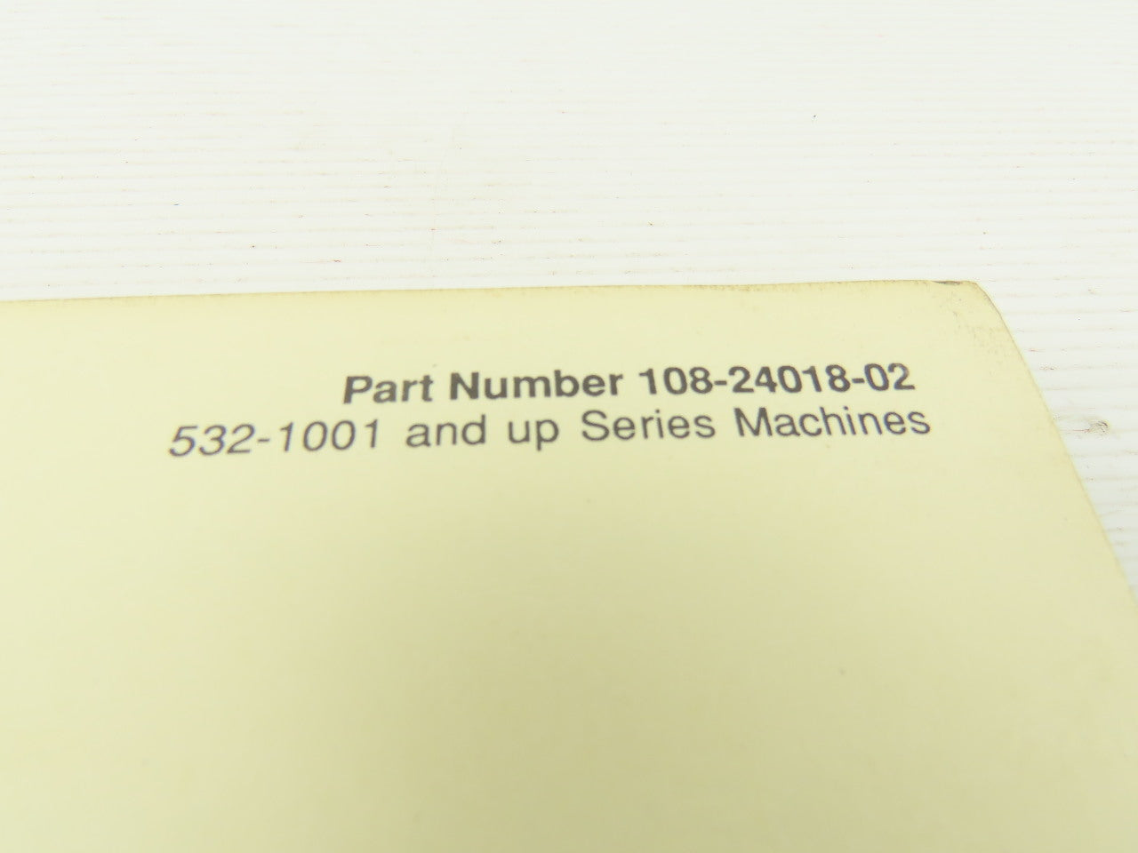 Giddings & Lewis Masterline GE Fanuc 10TF CNC Programming Manual 108-24018-02