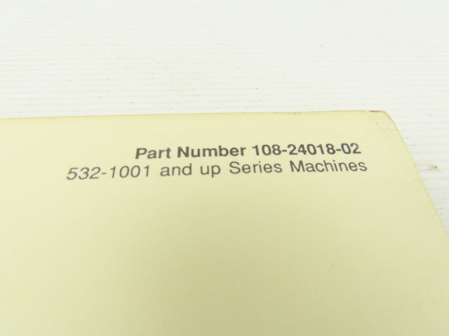Giddings & Lewis Masterline GE Fanuc 10TF CNC Programming Manual 108-24018-02