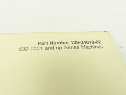 Giddings & Lewis Masterline GE Fanuc 10TF CNC Programming Manual 108-24018-02