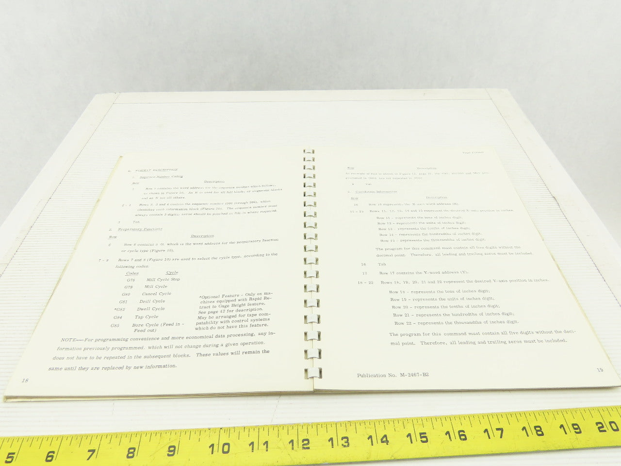 Cincinnati Acramatic M-2467-B2 Series 200 Control Programmers Manual