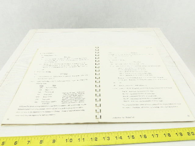 Cincinnati Acramatic M-2467-B2 Series 200 Control Programmers Manual