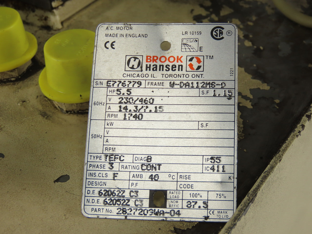 Hydraulik PVS16EH140C1 23 USG Hydraulic Power Unit Pump Needs Motor See Info