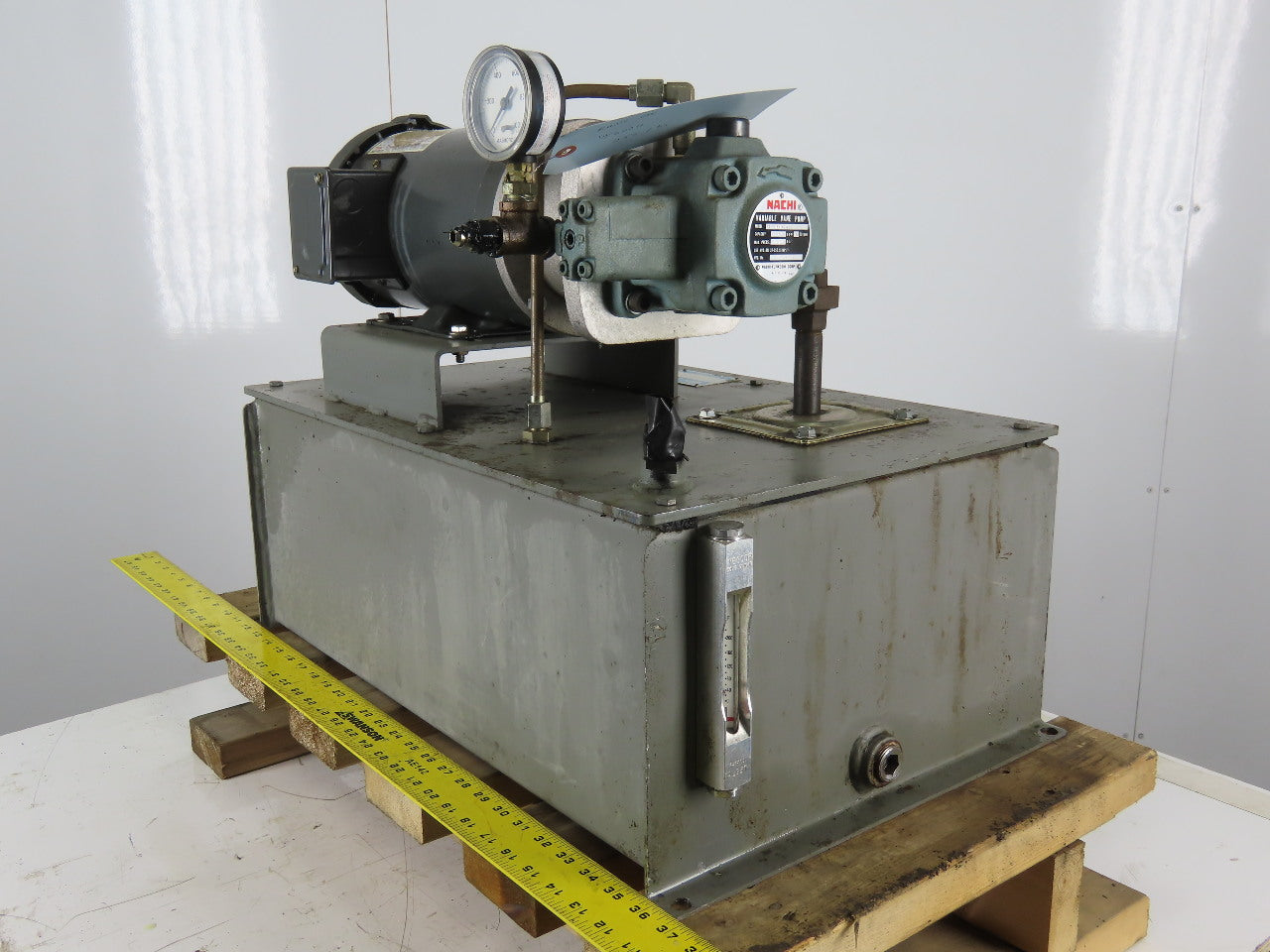 Graham T10L 1-1/2Hp 3Ph 230/460V 50 L Capacity Hydraulic Power Unit