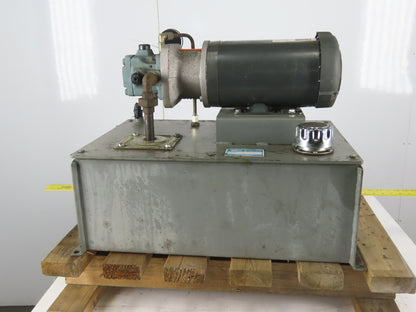 Graham T10L 1-1/2Hp 3Ph 230/460V 50 L Capacity Hydraulic Power Unit